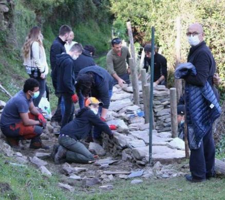 PENTA DI CASINCA  Le sentier du patrimoine, chantier support Form Bridge