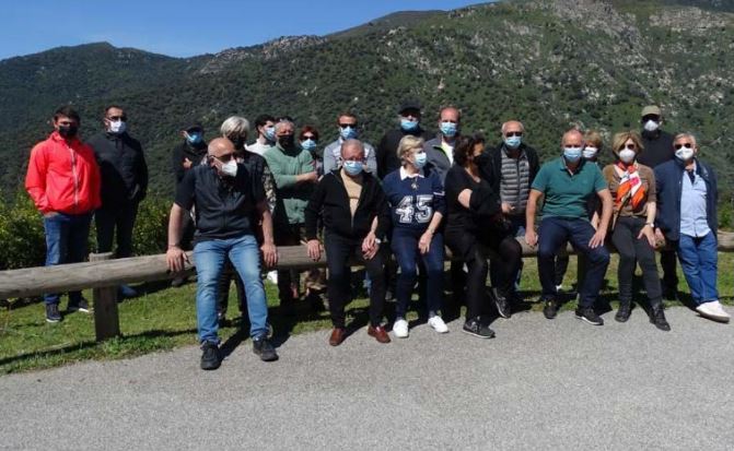 OLMICCIA/FUZZÀ  Les opposants à l'ouverture d'une carrière sur le terrain