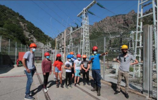  CORTI  Ecol'eau : visite des usines EDF