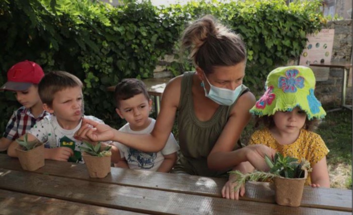 CORTI  Avec le CPIE, les enfants cultivent leur fibre végétale