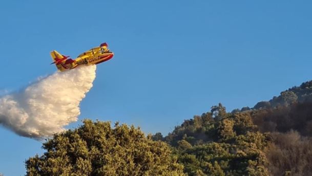 Un incendie se déclare à Villanova