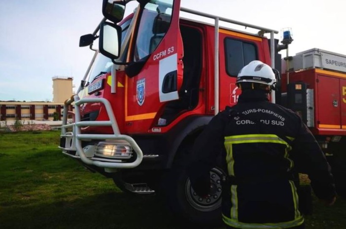 Importants départs de feu à Alata (golfe de Lava)