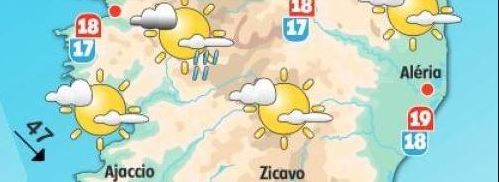 Météo en Corse : des rafales de plus en plus soutenues ce mercredi 6 octobre