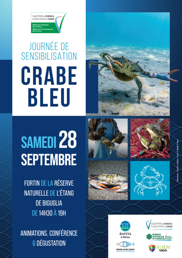 Journée de sensibilisation "Crabe bleu" Journée de sensibilisation "Crabe bleu"