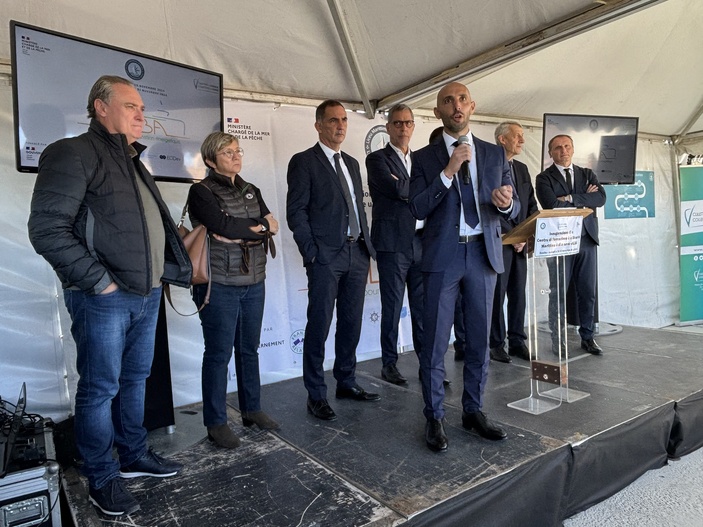 Inauguration de l'unité de navigation ALBA