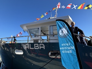 Inauguration de l'unité de navigation ALBA