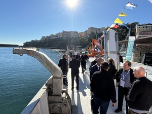 Inauguration de l'unité de navigation ALBA