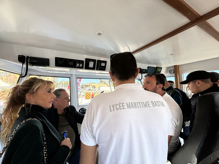 Inauguration de l'unité de navigation ALBA