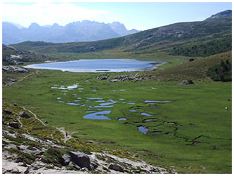 Lac et pozzines de Nino