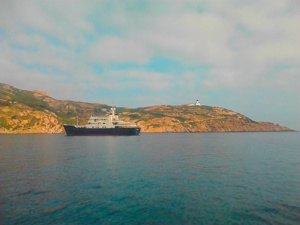 Grande plaisance à la pointe de la revelatta