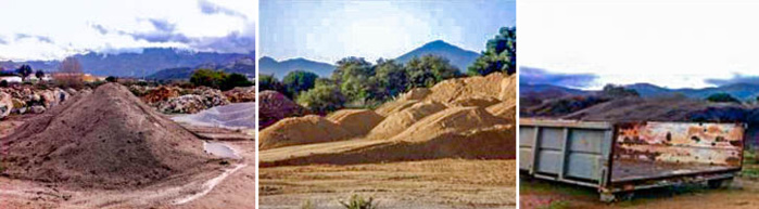 Sable / Tuf / Terre végétale et benne pour le transport Sable / Tuf / Terre végétale et benne pour le transport