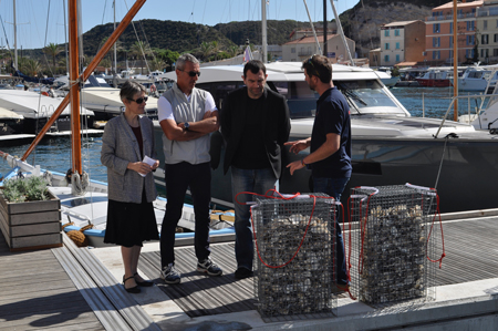 Impiantu di vivaghji artificiali in San Fiurenzu è Bunifaziu