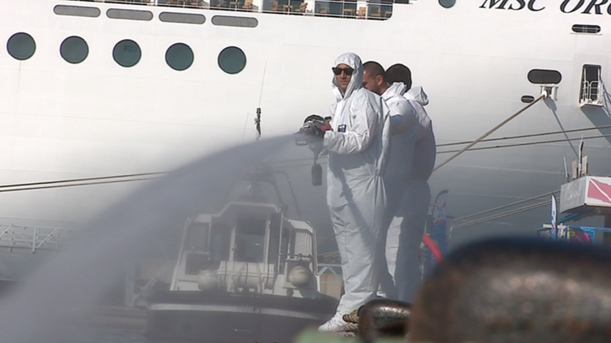 Le port d’Ajaccio s’entraine à la lutte anti-pollution Le port d’Ajaccio s’entraine à la lutte anti-pollution