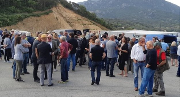 Crise des déchets. Viggianello : Levée du blocage dès demain, mais non à l'extension du site