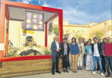 Inauguration du grand pavoisement Fola Flora