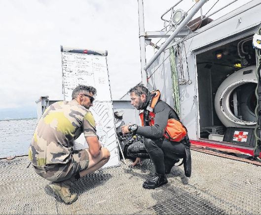 Experts du déminage sous-marin 