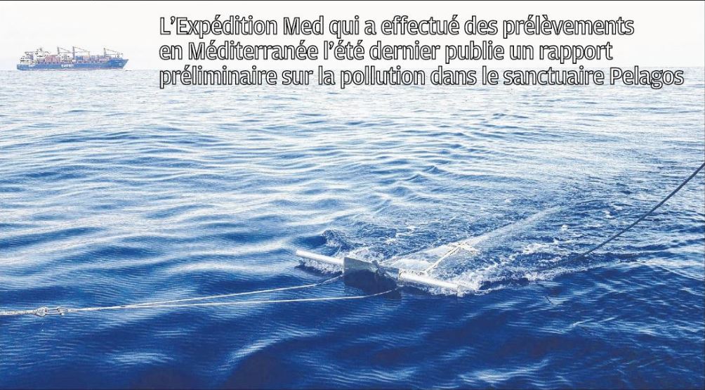 Un million de fragments plastiques au kilomètre carré