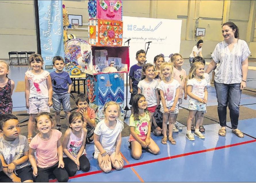 Les trophées "Ecoscola" décernés au complexe sportif