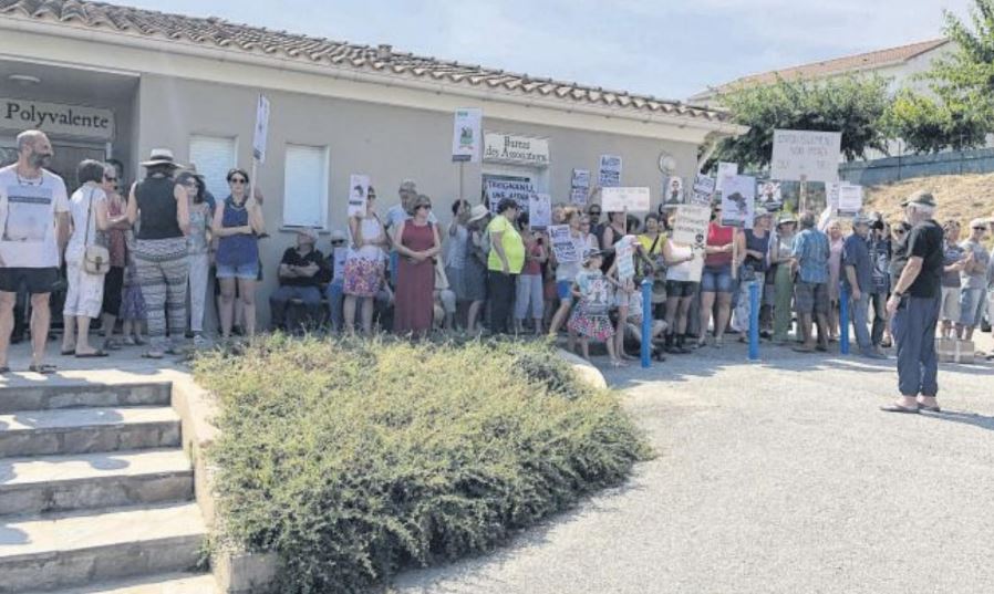  Aleria : manifestation pacifique de Tavignanu Vivu