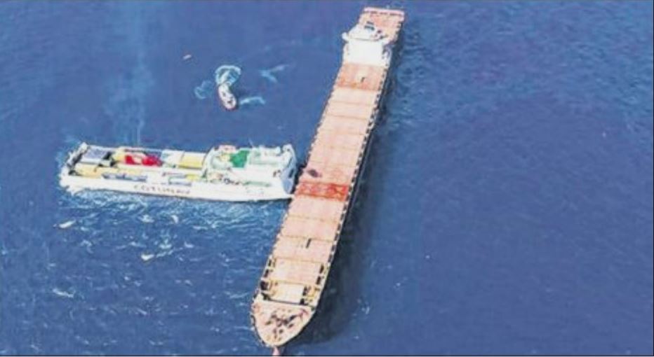 Collision entre deux navires au large du Cap Corse : l'officier de quart était au accro au portable...