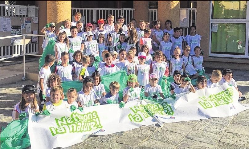 Opération "nettoyons la nature" à Santa Maria Poghju