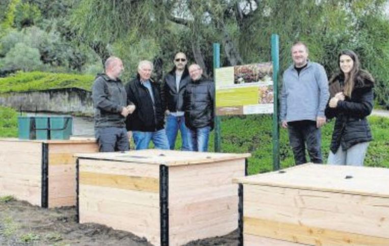 Des composteurs partagés installés aux HLM du stade