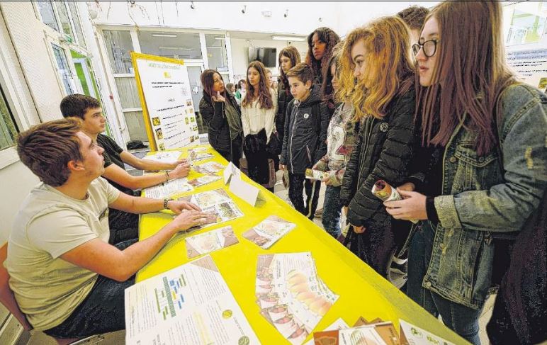 Journée de sensibilisation au lycée agricole de Borgo