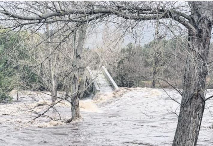 Le Rizzanese et le Taravo en crue, débordements et inondations en plaine