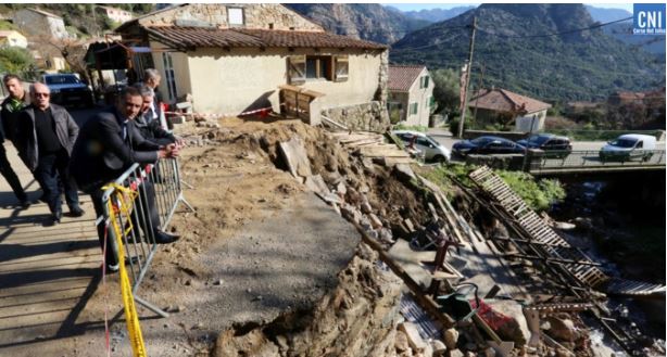 Tempête Fabien : état de catastrophe naturelle pour 51 communes de Corse 