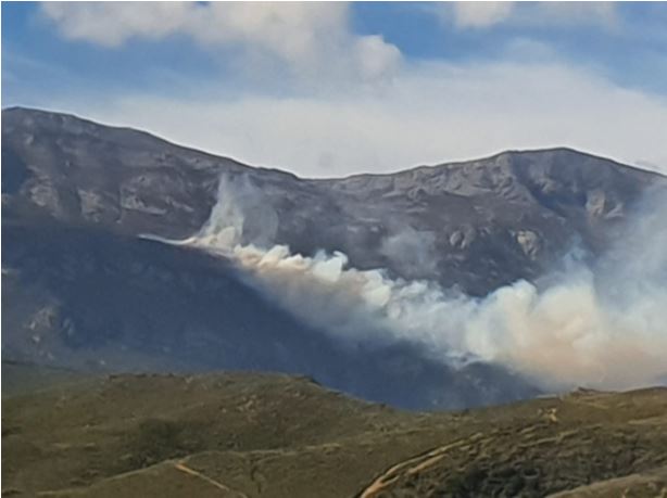 Incendie de Bavella : les autorités ordonnent le confinement des habitants de Sari ce mardi 