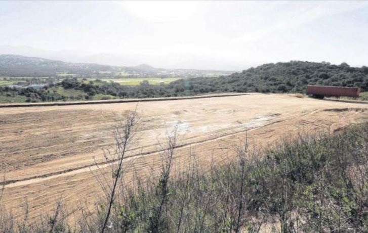Soupçons d'enfouissement sauvage en haut du Vazzio