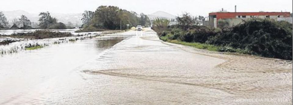 Fortes pluies et inondations, vigilance orange en Corse-du-Sud