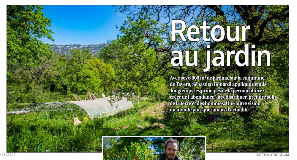 Retour au jardin