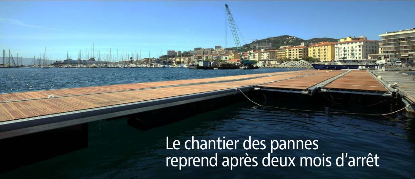 Le chantier des pannes reprend après deux mois d'arrêt