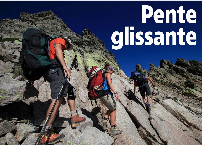 Pente glissante