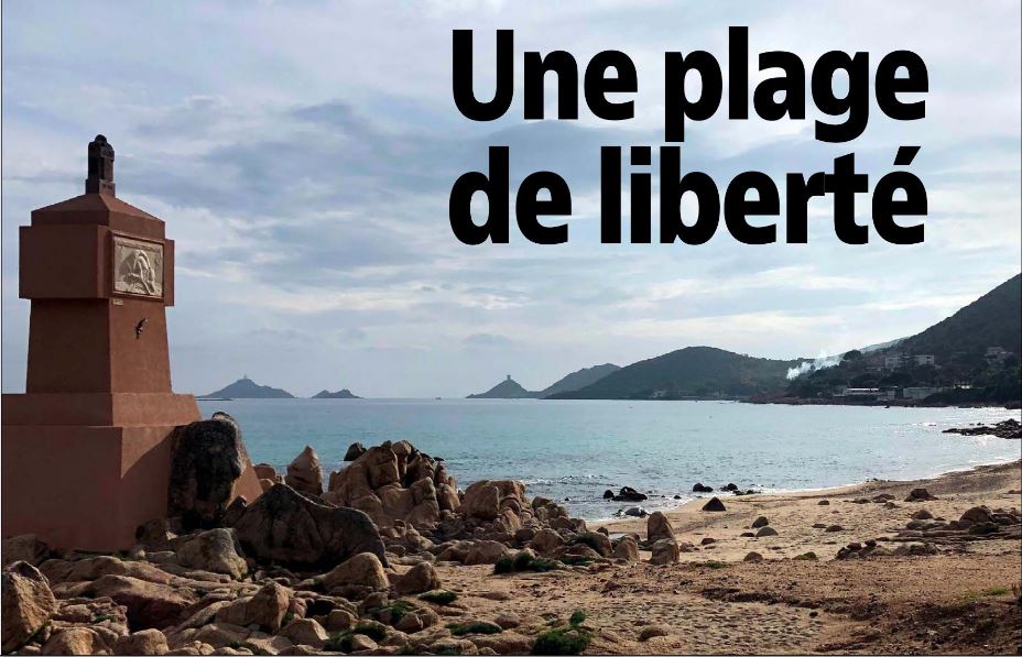 Une plage de liberté