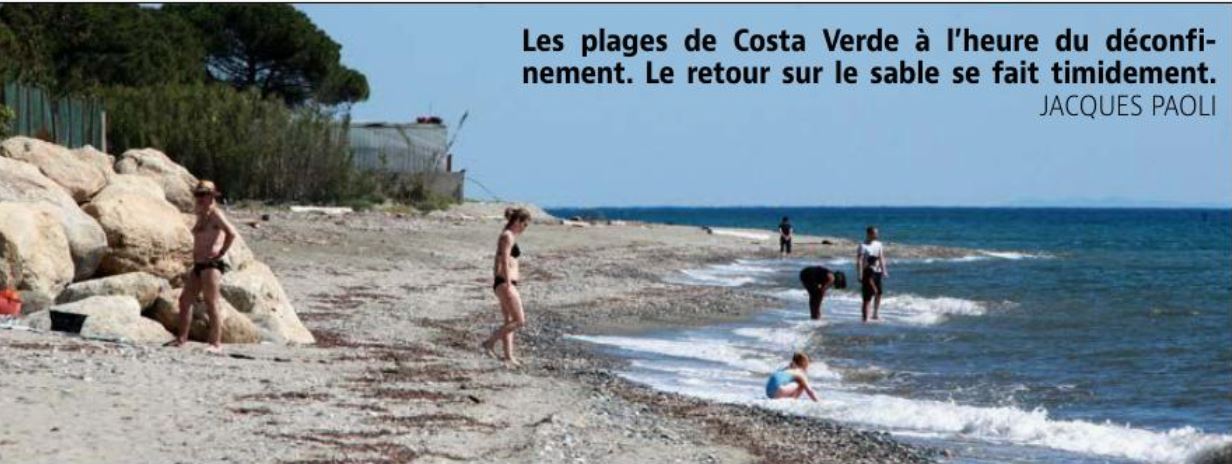 Retour timide sur les plages de Costa Verde