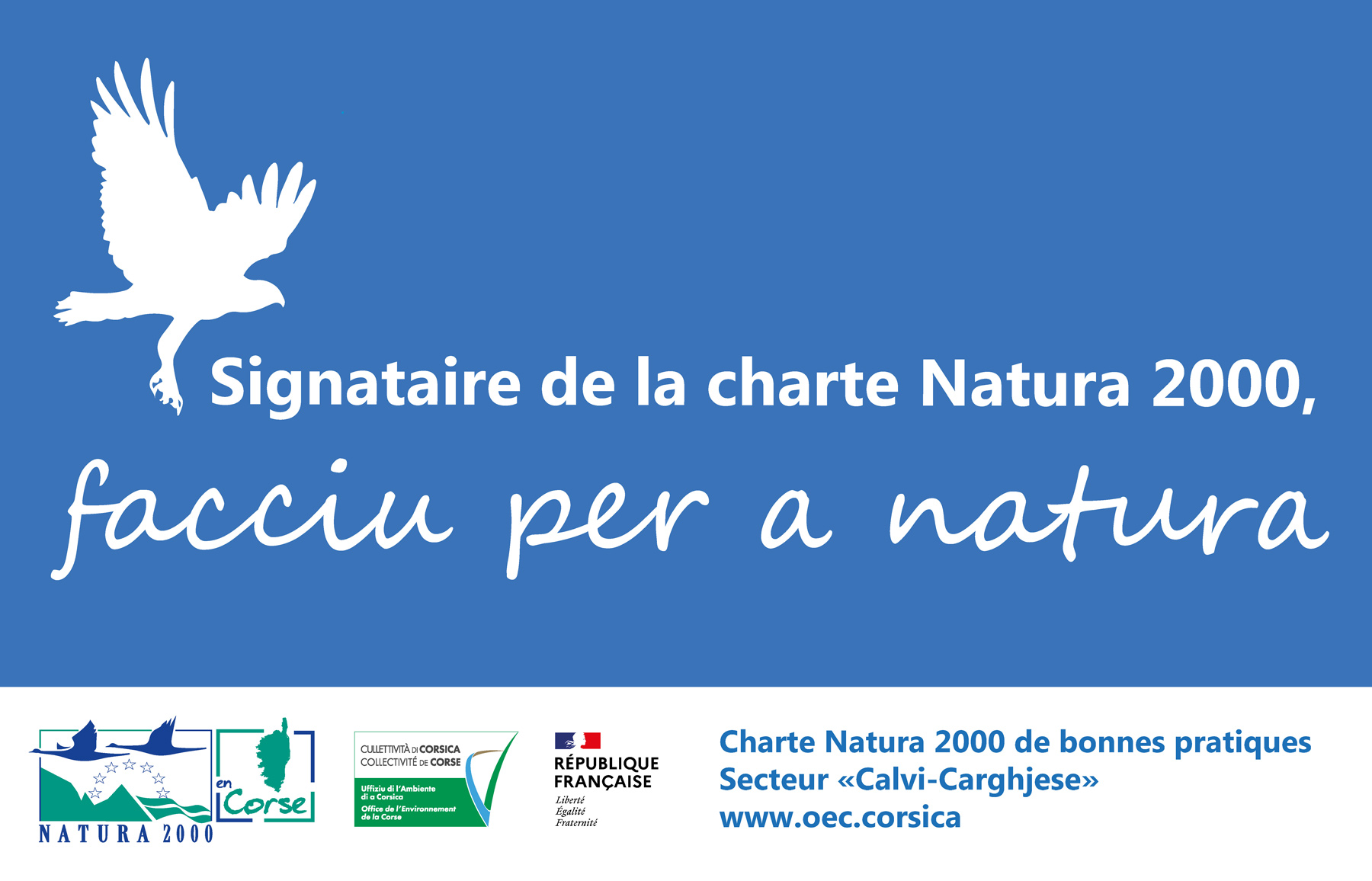 Sites Natura 2000 du secteur « Calvi - Carghjese » : adhérez à la nouvelle Charte Natura 2000 de bonnes pratiques