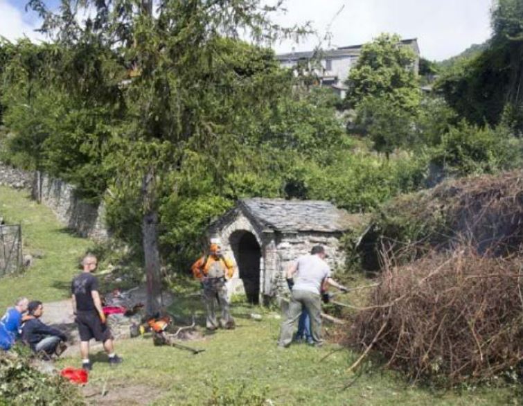 SCOLCA  Débroussaillage : una bella operata per l'ambiente