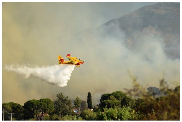 Haute-Corse : Trois incendies importants dans le Boziu