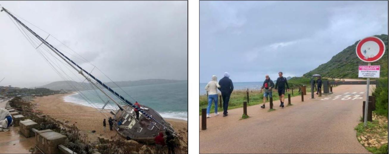 Le jour après la tempête sans dégât majeur