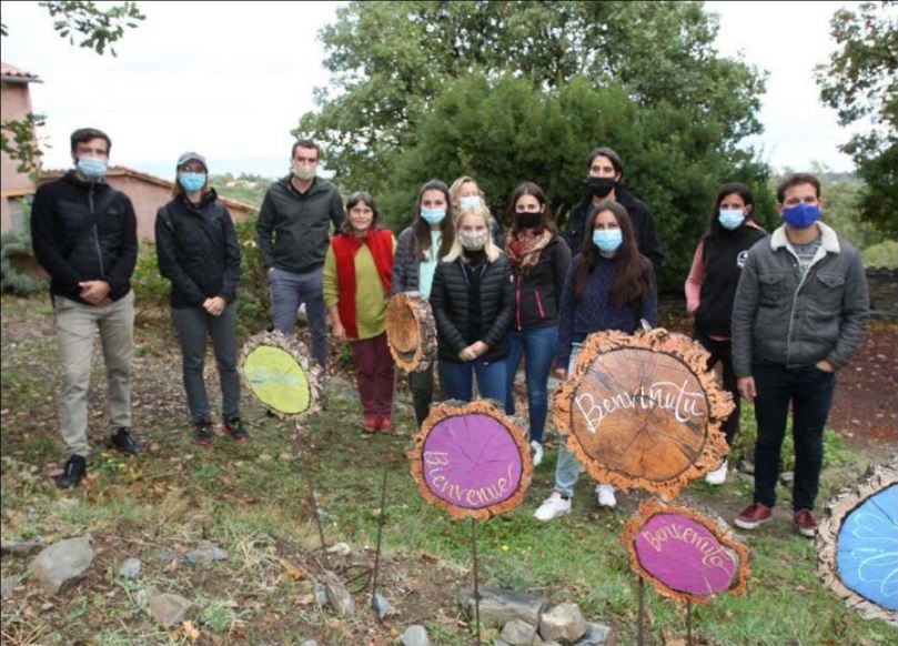  CERVIONI  Parulla di a Ghjuventù planche sur l'écotourisme