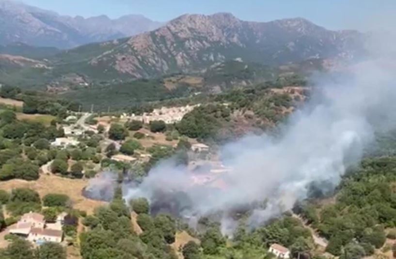 Incendie de Cutuli è Curtichjatu : 12 hectares détruits