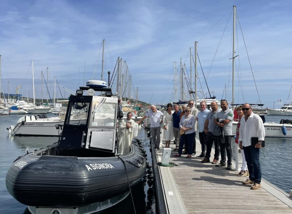 Baptême de notre nouveau bateau "A Signora" à Macinaghju