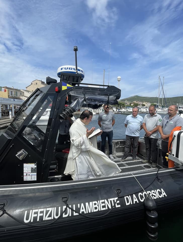 Baptême de notre nouveau bateau "A Signora" à Macinaghju