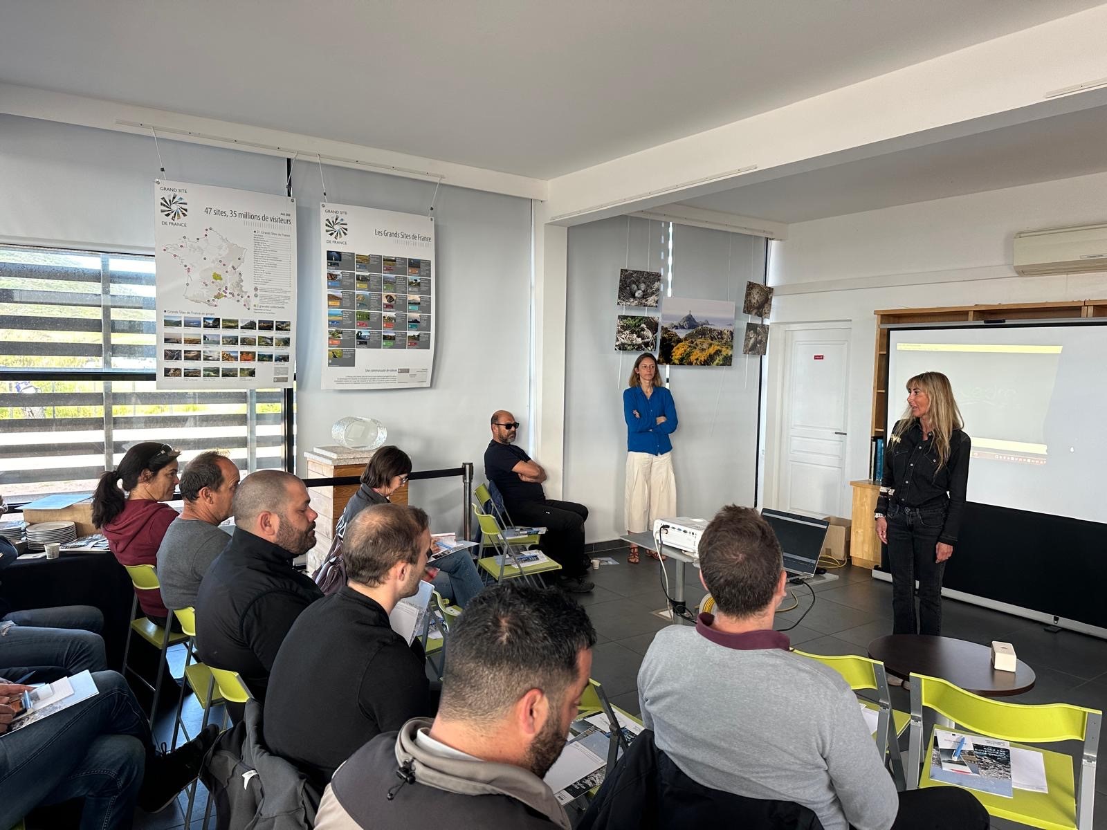 Exercice Infra Polmar sur le Grand Site de la Parata le 16 avril 2024