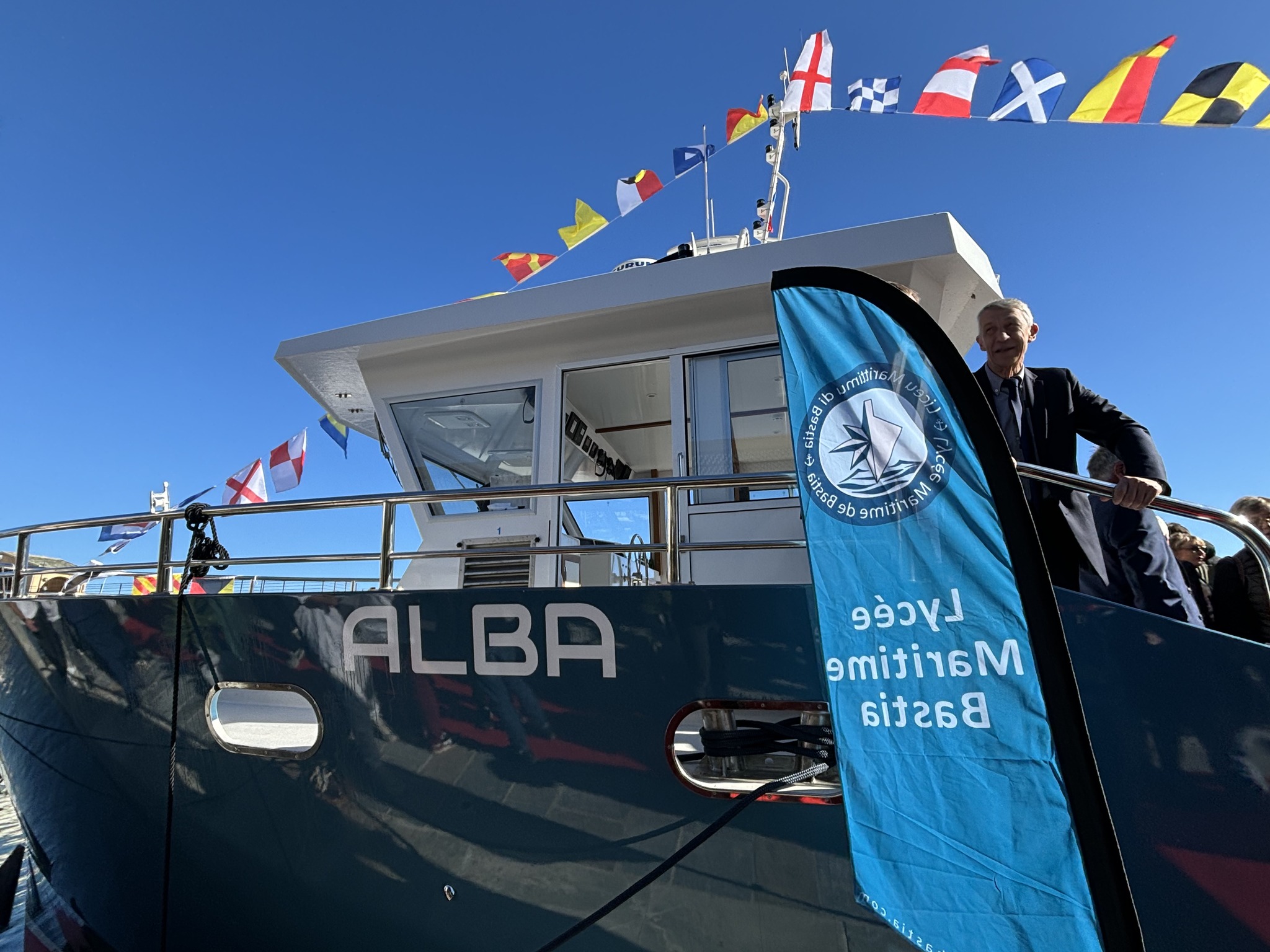 Inauguration de l'unité de navigation ALBA