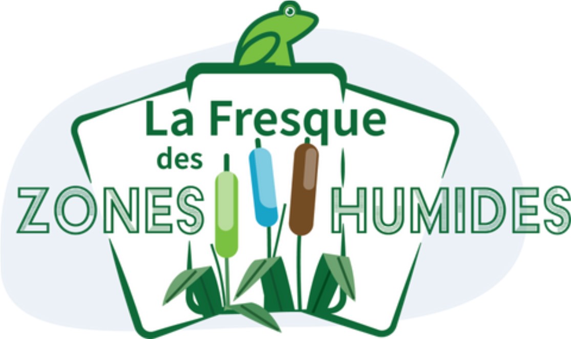 Logo officiel de la Fresque des Zones Humides