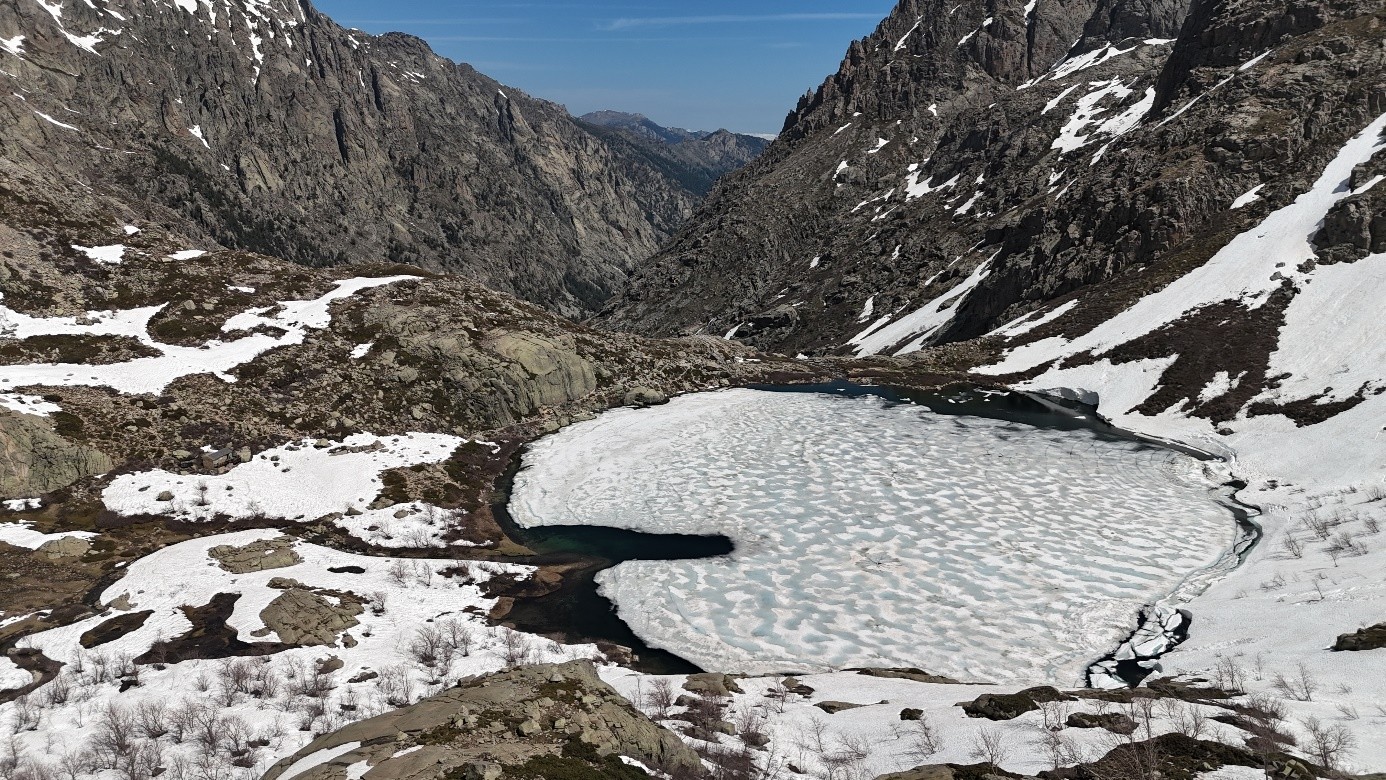 Lac de Melu, Réserve Naturelle de Corse du Massif du Monte Ritondu - © Office de l'Environnement de la Corse / Jean-Laurent Massey
