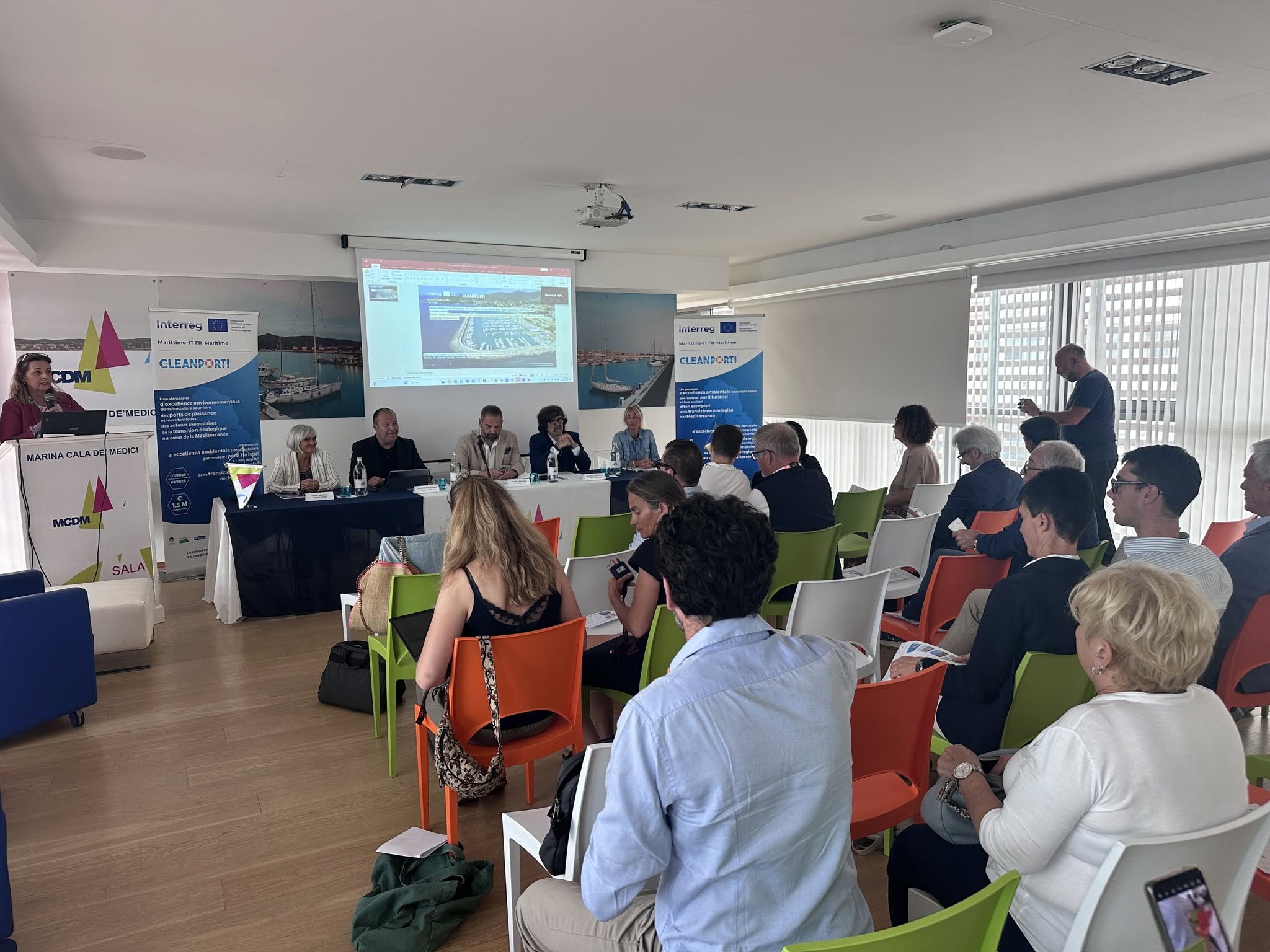 L'OEC  participe au VIème Comité de Pilotage du projet européen Cleanporti Marittimo en Italie